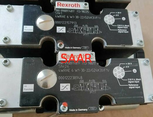 Rexrothr900974817 4WRAE6W1-30-2X/G24K31/F1V 4WRAE6W1-30-22/G24K31/F1V Evenredige Richtingklep