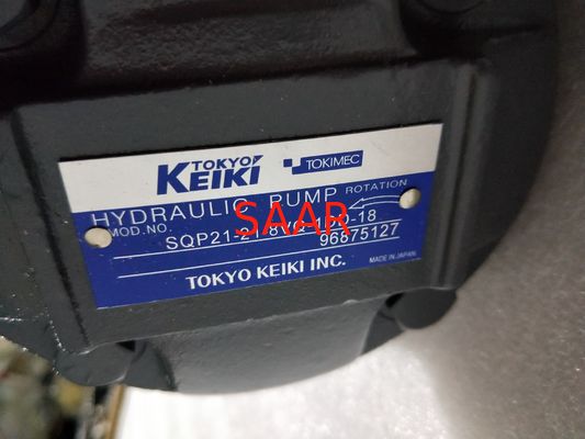 SQP21-12-10-86AB-18 Tokyo Keiki Industriële Hydraulische Pomp Dubbele Vaste Verplaatsing Vane Pomp Geluidsarm