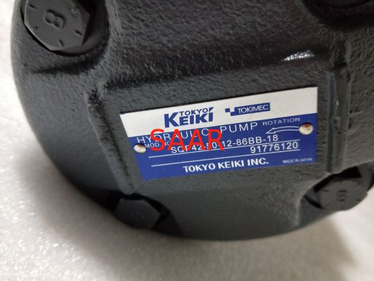 SQP21-12-10-86AB-18 Tokyo Keiki Industriële Hydraulische Pomp Dubbele Vaste Verplaatsing Vane Pomp Geluidsarm