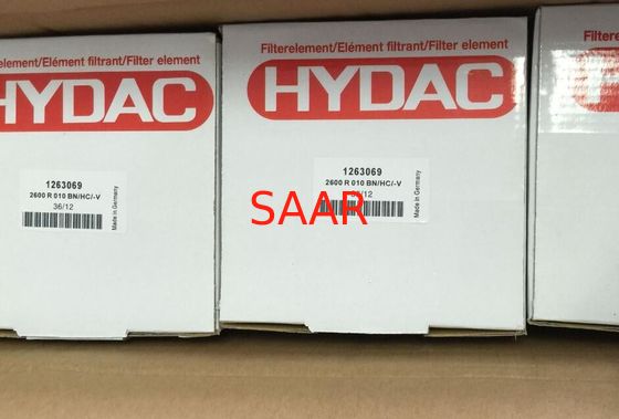 1263789, 2600R005ON/-V-B6 Vervangend Hydraulisch Terugkeerlijn Filter Elementen Hydac 2600R Series High Precision