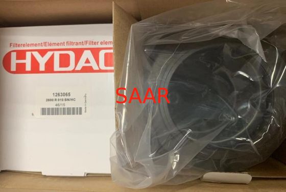 1263789, 2600R005ON/-V-B6 Vervangend Hydraulisch Terugkeerlijn Filter Elementen Hydac 2600R Series High Precision
