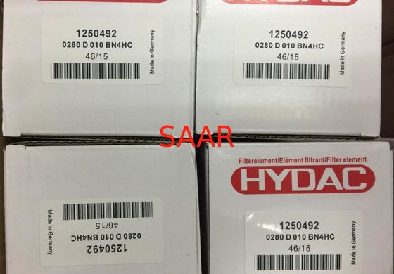1251451, 0240D003ON/-V Hydac-drukfilterelement vervanging 0240D 0260D 0280D Serie ISO goedgekeurd