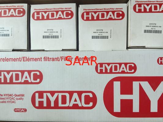 1270097, 1700R003ON/-V-KB Hydac 1700R Series Return Line Filter Element Replacement Cartridge Structure