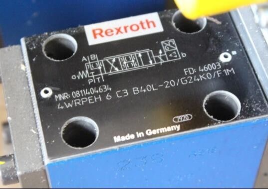 0811404634 4WRPEH6C3B40L2X/G24K0/F1M 4WRPEH6C3B40L20/G24K0/F1M Directional Control Valve Geïntegreerde Elektronika