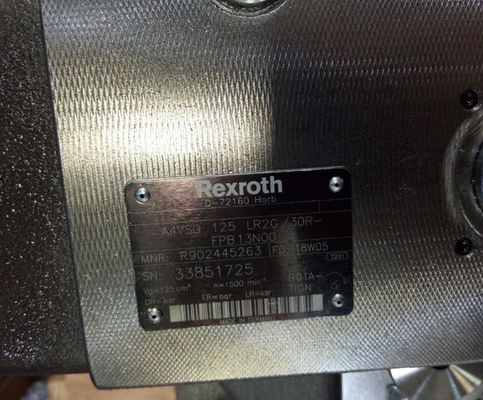 Veranderlijke Pomp van de R902445263aa4vso125 LR2G/30R-FPB13N00 A4VSO125 LR2G/30R-FPB13N00 de Aszuiger