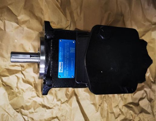 Parker Denison T6CCW-B22-B22-2R00-C100 Dubbele Hydraulische Vane Pump