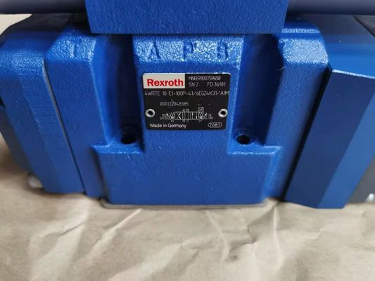 Rexroth R900759658 4 WRTE 10 euro 1 - 100 P - 41/6 B.V. 24K31/A1M 4 WRTE 10 euro 1 - 100 P - 4 X/6 B.V. 24K31/A1M Proportional Valve