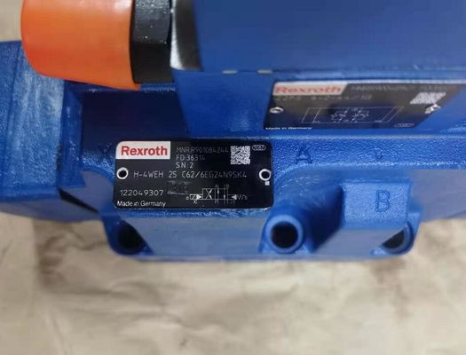 R900244822 H - 4 WEH 25 C B.V. 24N9TK4 68/6 H - 4 WEH 25 C 6 Richting de Spoelklep van X/6 B.V. Reeksen van 24N9TK4 Rexroth 4WEH25C