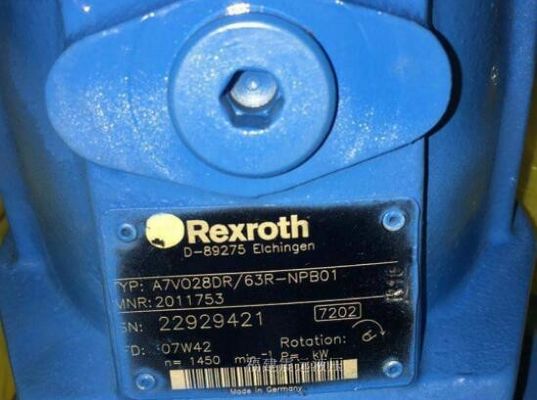 Veranderlijke Pomp A7VO28DR Type van de R902223310a7vo28dr/63r-npb01 Rexroth de Aszuiger