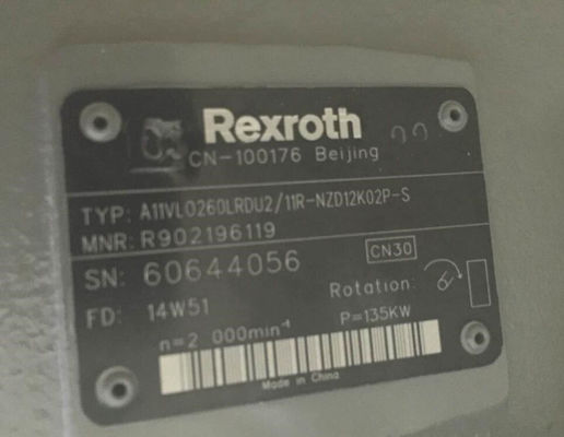 R902196119a11vlo260lrdu2/11r-nzd12k02 P-S Rexroth A11VO Type Aszuiger Veranderlijke Pomp