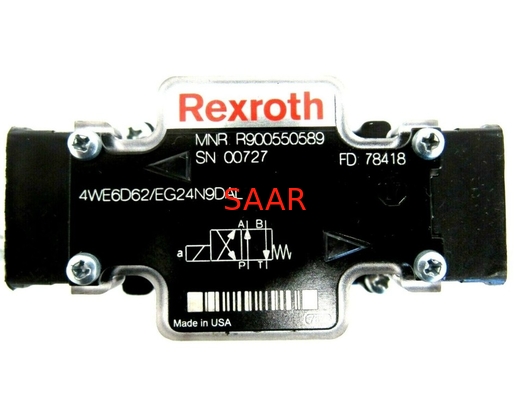 Rexroth R900550589 4 WIJ 6 D 6 X/B.V. 24N9DAL 4 WIJ 6 D 62/B.V. de Solenoïdeklep van 24N9 DAL Directional Control Valve Rexroth