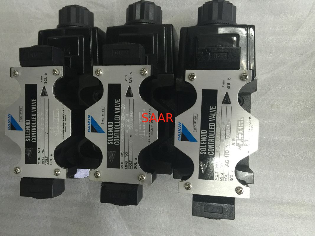 KSO-G03-2AA-20, KSO-G03-3CD-20 Hydraulische klep / solenoïde bediende klep Daikin KSO-G03-serie