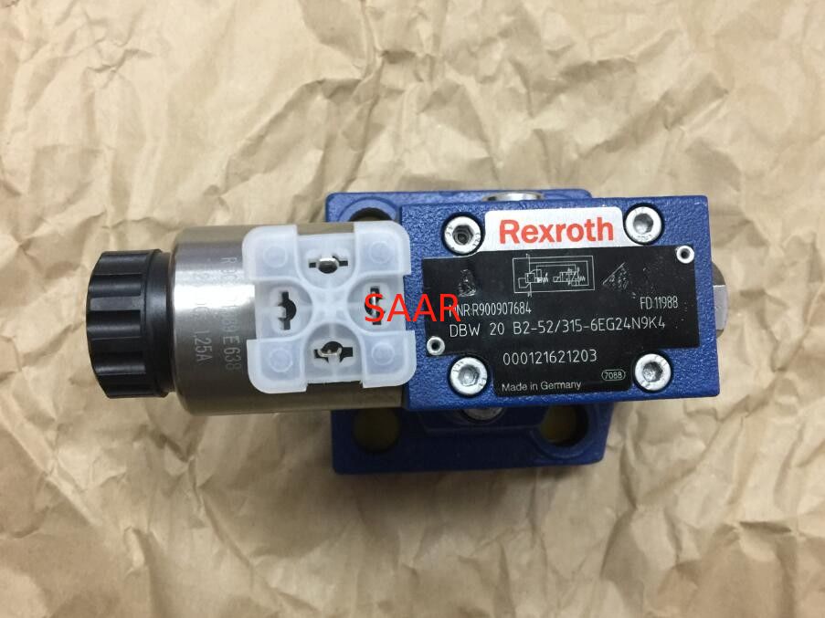R900907684 DBW20B2 - 52/315 - 6 B.V. 24N9K4 DBW20B2 - 5 X/315 - 6 B.V. 24N9K4 DrukAfblaasklep, gecontroleerd Proef