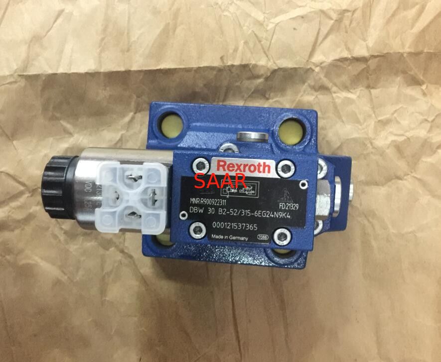 R900922311 DBW30B2 - 52/315 - 6 B.V. 24N9K4 DBW30B2 - 5 X/315 - 6 B.V. 24N9K4 DrukAfblaasklep, gecontroleerd Proef