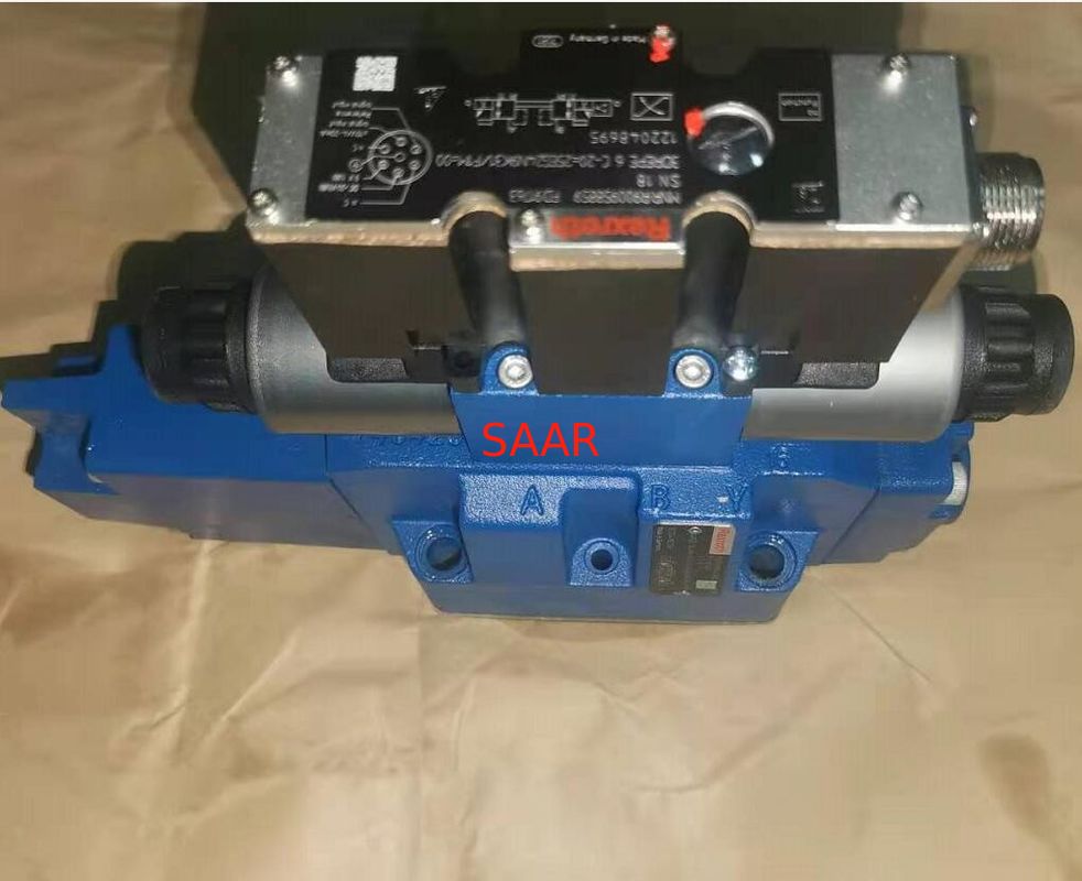 R900750127 4 WRZE 16 W 8 - 150 - 70/6 B.V. 24N9EK31/A1D3M 4 WRZE 16 W 8 - 150 - 7 X/6 B.V. 24N9EK31/A1D3M Proportional Directional Valve