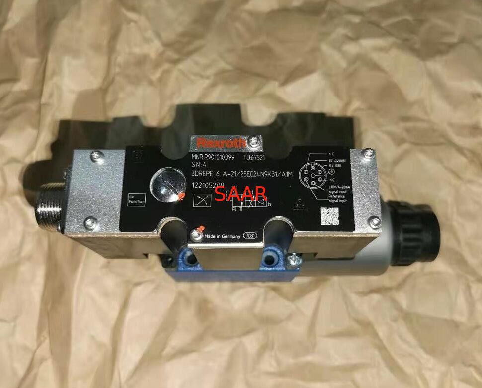 R901010399 3 DREPE 6 A - 21/25 B.V. 24N9K31/A1M 3 DREPE 6 A - 2 de Klep van X/25 B.V. 24N9K31/A1M Proportional Pressure Reducing