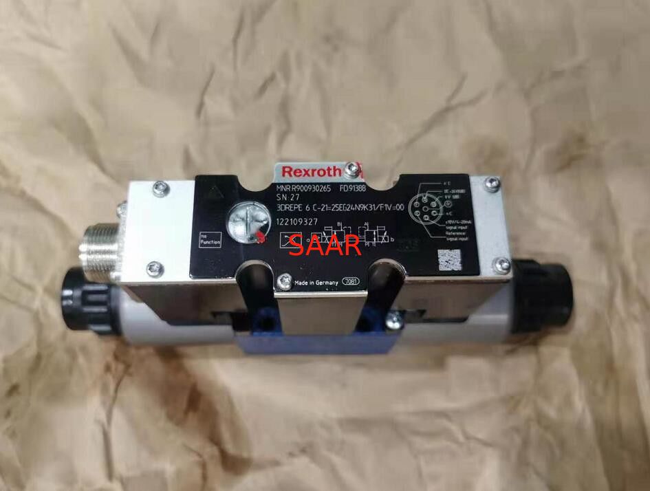 R900930265 3 DREPE 6 C - 21 = 25 B.V. 24N9K31/F1V=00 3 DREPE 6 C - 2 X = 25 B.V. 24N9K31/F1V=00 Evenredige Druk die Klep verminderen