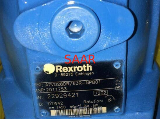 Veranderlijke Pomp A7VO28DR Type van de R902223310a7vo28dr/63r-npb01 Rexroth de Aszuiger
