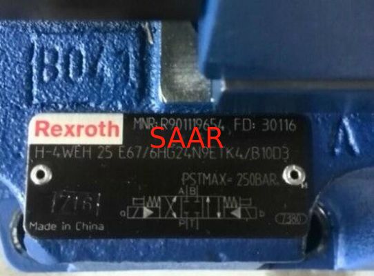 Kleppen van de type4weh25 de Richtingspoel, Proef In werking gesteld met Electro - Hydraulische Aandrijving