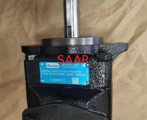 Parker Denison T6DC-031-014-1R00-B100 024-03138-000S Dubbele Hydraulische Vane Pump