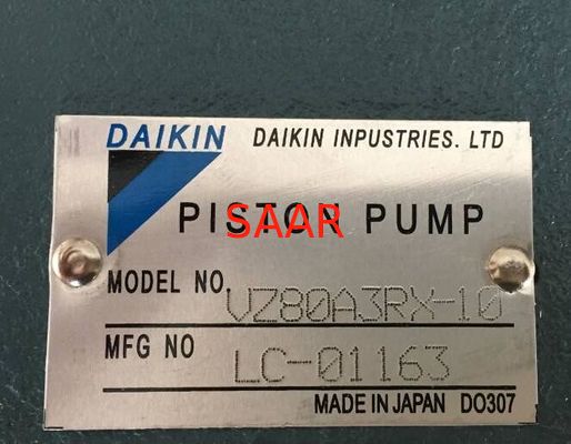 Daikin vz80a3rx-10 Zuigerpomp